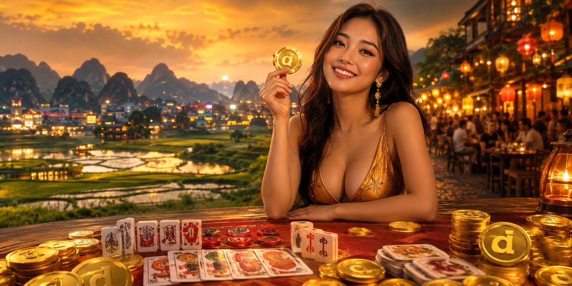 Người dùng tại Ninh Bình tham gia giải trí trực tuyến vào buổi tối tại chợ đêm